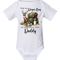 Pack My Diapers Buck & Pack Hunting With Daddy