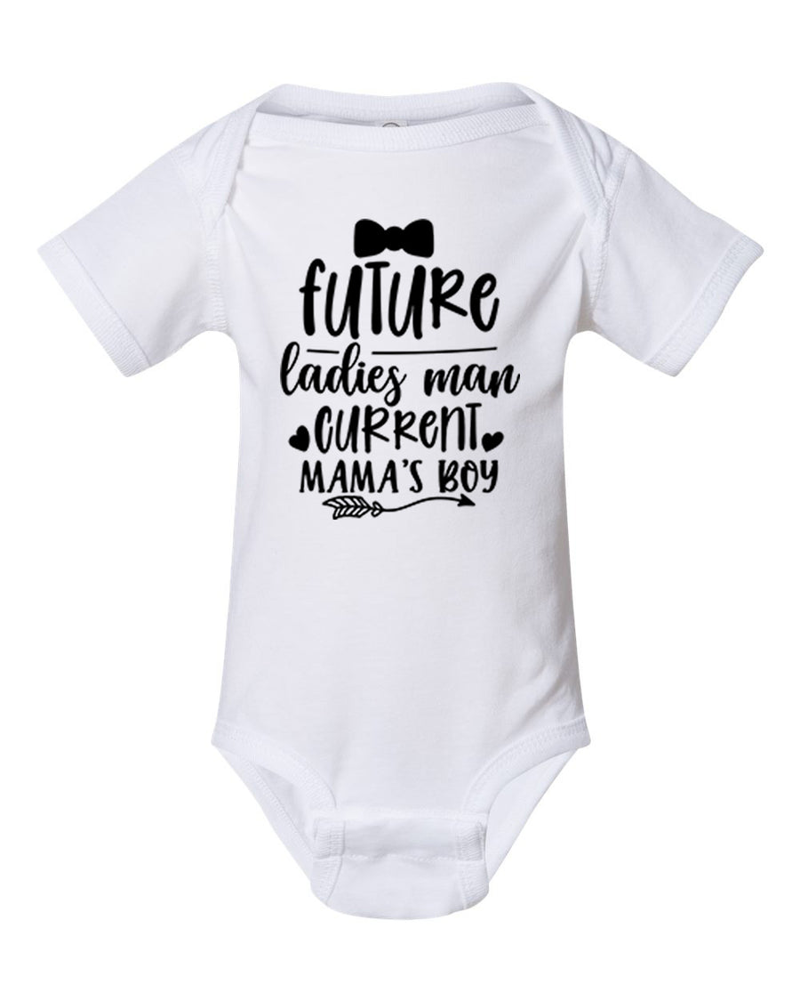 Future Ladies Man Bodysuit White