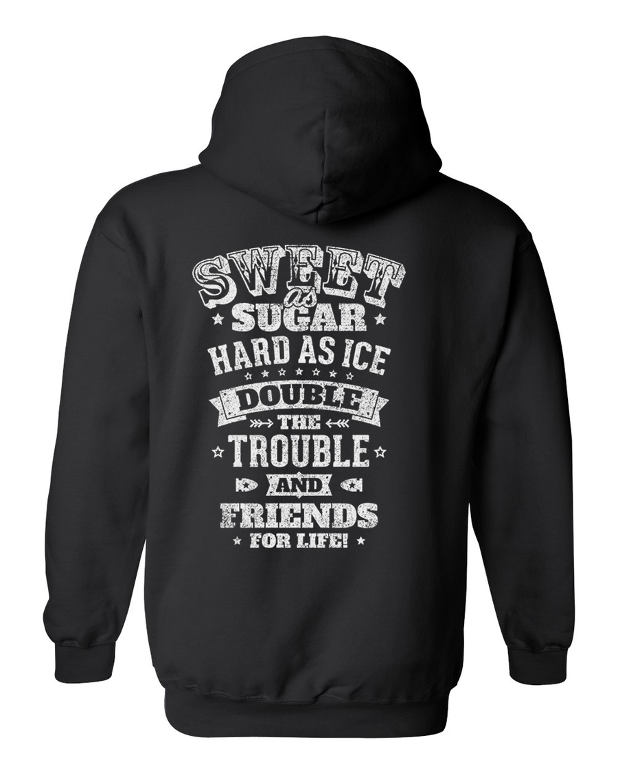 Country Angel Sweet As Sugar Hard As Ice Hoodie