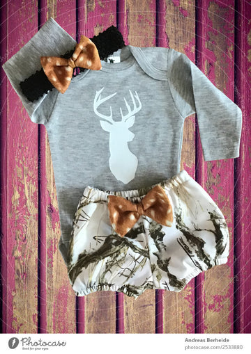 Buck Gray Bodysuit With Bloomer