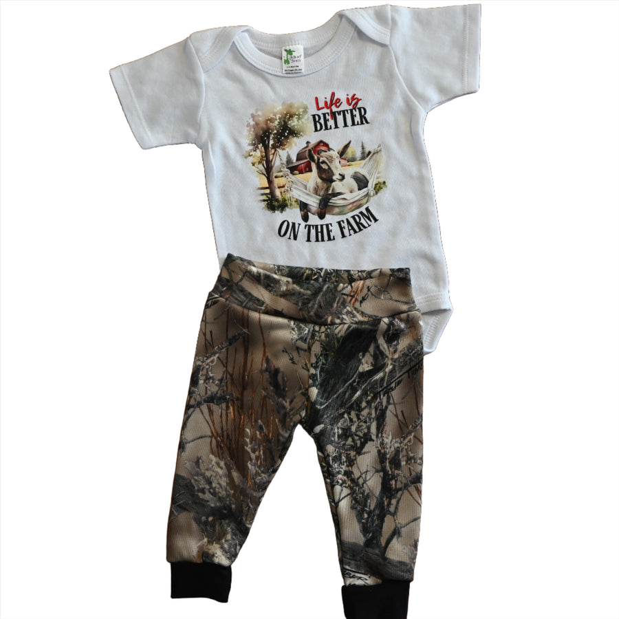 Life Is Better On The Farm Bodysuit