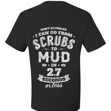 Country Angel Scrubs To Mud