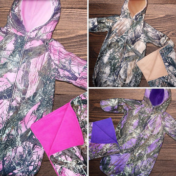 Camo Baby Bunting & Blanket Gift Set
