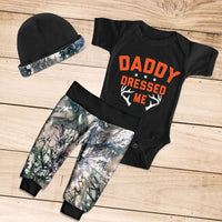 DADDY DRESSED ME 3-piece Camo Set