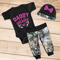 DADDY DRESSED ME 3-piece Camo Set